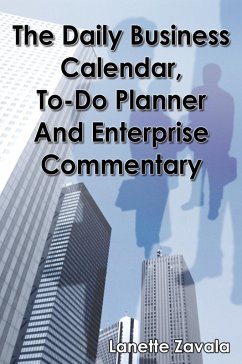 Cover The Daily Business Calendar, To-Do Planner, and Enterprise Commentary (eBook, ePUB)
