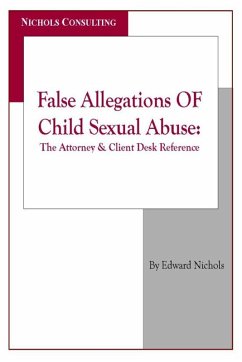 Cover False Allegations Of Child Sexual Abuse (eBook, ePUB)