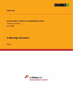 Is Marriage Christian? (eBook, PDF) - Sun, Céline