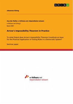 Arrow's Impossibility Theorem in Practice (eBook, PDF) - König, Johannes