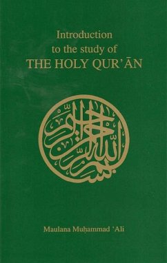 Cover Introduction to the Study of the Holy Qur'an (eBook, ePUB)
