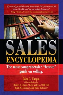 Sales Encyclopedia (eBook, ePUB) - Chapin, John