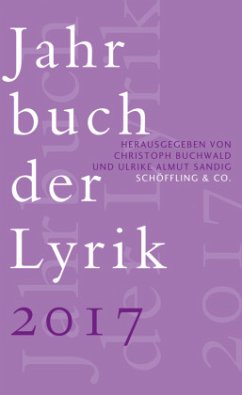 Jahrbuch der Lyrik 2017 (Mängelexemplar)