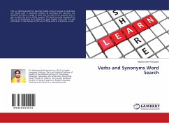 Verbs and Synonyms Word Search