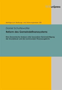 Reform des Gemeindefinanzsystems (eBook, PDF) - Schultewolter, Daniel