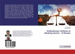 Ombudsman Scheme in Banking Sector - A Review - Patel, Lukman;Kaptan, Sanjay