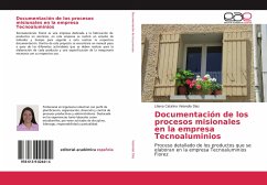 Documentación de los procesos misionales en la empresa Tecnoaluminios