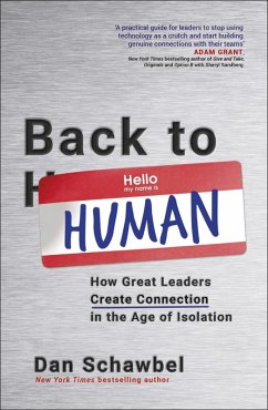 Back to Human (eBook, ePUB) - Schawbel, Dan