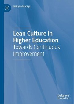 Lean Culture in Higher Education - Maciag, Justyna