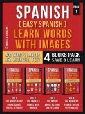 Spanish ( Easy Spanish ) Learn Words With Images (Pack 1) (eBook, ePUB)
