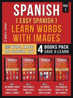 Cover Spanish ( Easy Spanish ) Learn Words With Images (Pack 1) (eBook, ePUB)