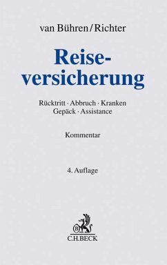 Reiseversicherung - Bühren, Hubert W. van;Richter, Claudia