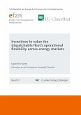Incentives to value the dispatchable fleet¿s operational flexibility across energy markets