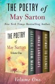 The Poetry of May Sarton Volume One (eBook, ePUB) The Poetry of May Sarton Volume One (eBook, ePUB)
