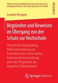 Begründen und Beweisen im Übergang von der Schule zur Hochschule (eBook, PDF)