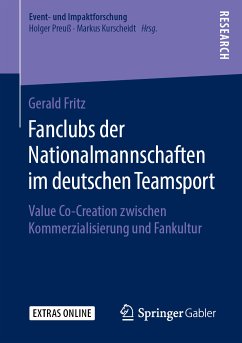 Fanclubs der Nationalmannschaften im deutschen Teamsport (eBook, PDF) - Fritz, Gerald