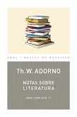 Notas sobre literatura (eBook, ePUB)