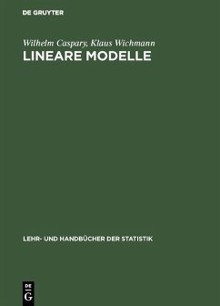 Lineare Modelle (eBook, PDF) - Caspary, Wilhelm; Wichmann, Klaus