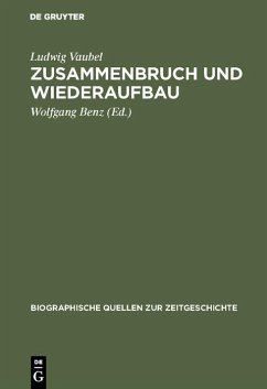 Cover Zusammenbruch und Wiederaufbau (eBook, PDF)