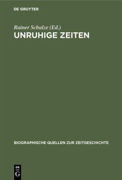 Cover Unruhige Zeiten (eBook, PDF)
