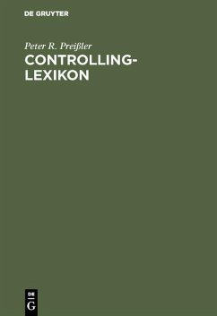 Controlling-Lexikon (eBook, PDF) - Preißler, Peter R.