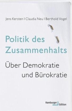 Politik des Zusammenhalts - Kersten, Jens;Neu, Claudia;Vogel, Berthold