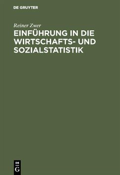 Einführung in die Wirtschafts- und Sozialstatistik (eBook, PDF) Cover Einführung in die Wirtschafts- und Sozialstatistik (eBook, PDF)