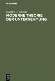 Moderne Theorie der Unternehmung (eBook, PDF)