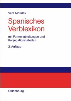 Spanisches Verblexikon (eBook, PDF) - Vera Morales, José