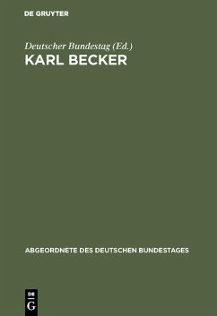 Cover Karl Becker (eBook, PDF)
