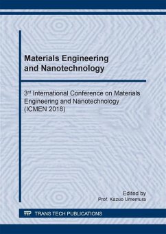 Cover Materials Engineering and Nanotechnology (eBook, PDF)