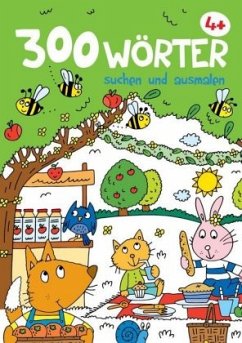 Cover 300 Wörter suchen und ausmalen - Picknick
