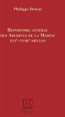 Repertoire General des Archives de la Marine (eBook, PDF) Repertoire General des Archives de la Marine (eBook, PDF)