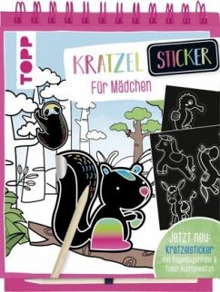 Kratzel-Sticker für Mädchen - frechverlag