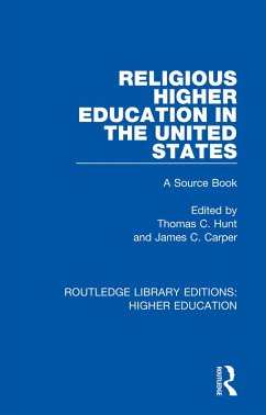 Cover Religious Higher Education in the United States (eBook, PDF)