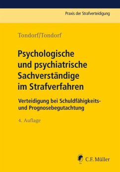 Cover Psychologische und psychiatrische Sachverständige im Strafverfahren