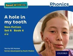 Cover Read Write Inc. Phonics: A hole in my tooth (Blue Set 6 Non-fiction 4)