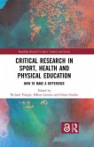 Critical Research in Sport, Health and Physical Education (eBook, ePUB)