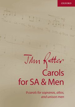 Cover John Rutter Carols for SA and Men