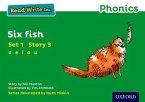 Read Write Inc. Phonics: Six Fish (Green Set 1 Storybook 3)