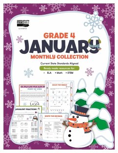 Cover January Monthly Collection, Grade 3 (eBook, PDF)