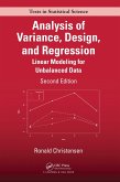 Analysis of Variance, Design, and Regression (eBook, ePUB)