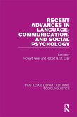 Recent Advances in Language, Communication, and Social Psychology (eBook, PDF)