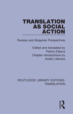 Translation as Social Action (eBook, ePUB)