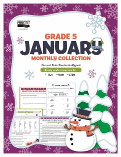 Cover January Monthly Collection, Grade 5 (eBook, PDF)