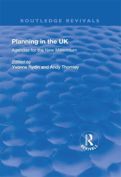 Planning in the UK (eBook, PDF) Planning in the UK (eBook, PDF)