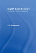 English-Greek Dictionary (eBook, PDF) - Bild 1