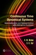 Continuous Time Dynamical Systems... - Bild 1