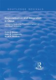 Regionalisation and Integration in China (eBook, PDF) Regionalisation and Integration in China (eBook, PDF)