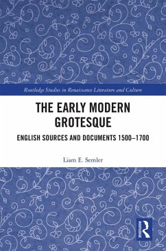 Cover The Early Modern Grotesque (eBook, PDF)